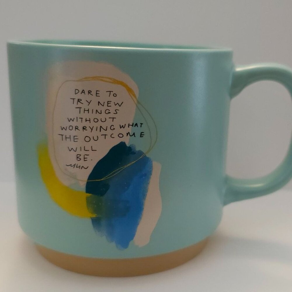 Morgan Harper Nichols X Fringe Dare to Try New Things Affirmation Mug